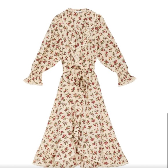 DOEN Nadia Dress in Wildflower Whisper - Picture 4 of 7